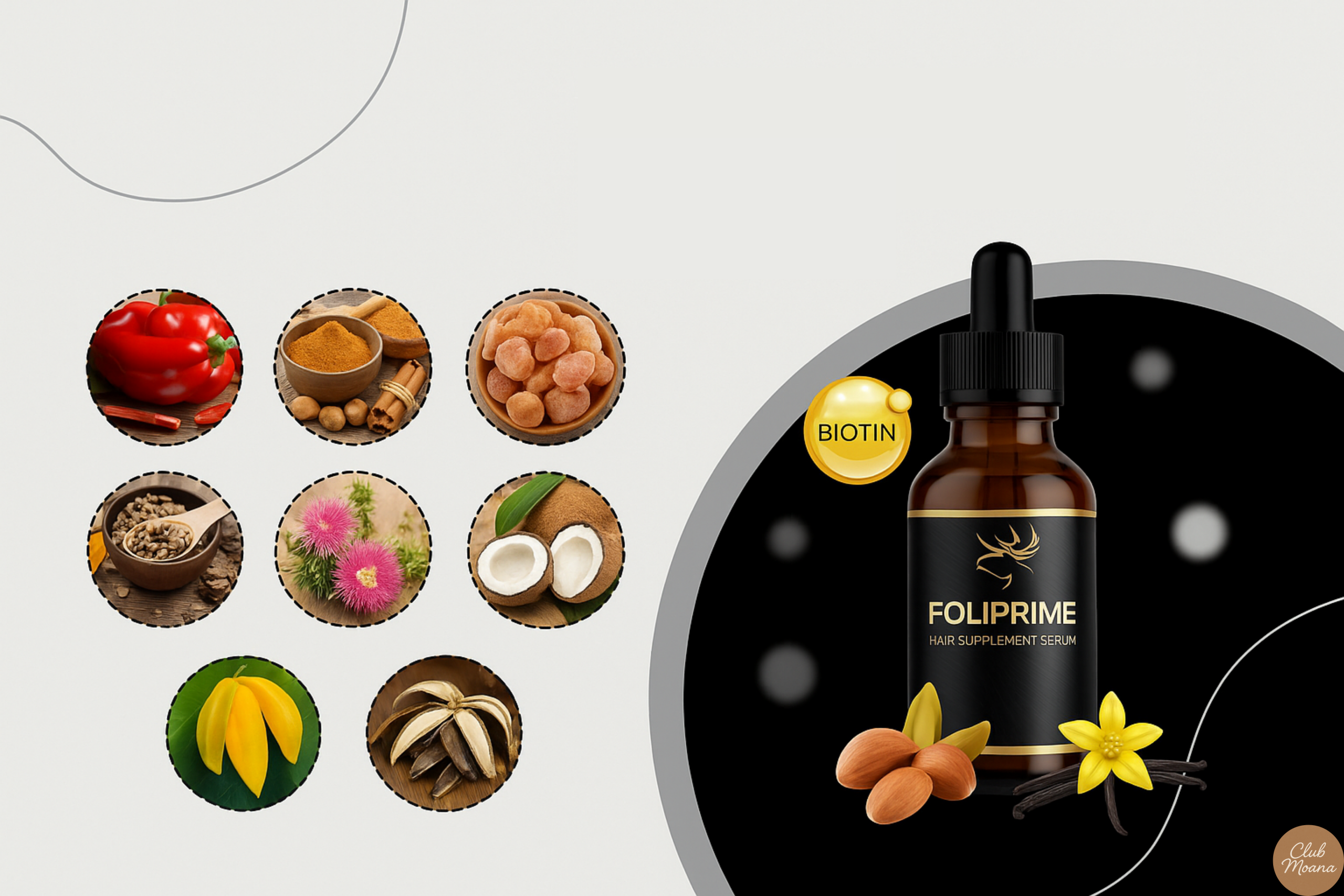 Nature’s blend for hair health