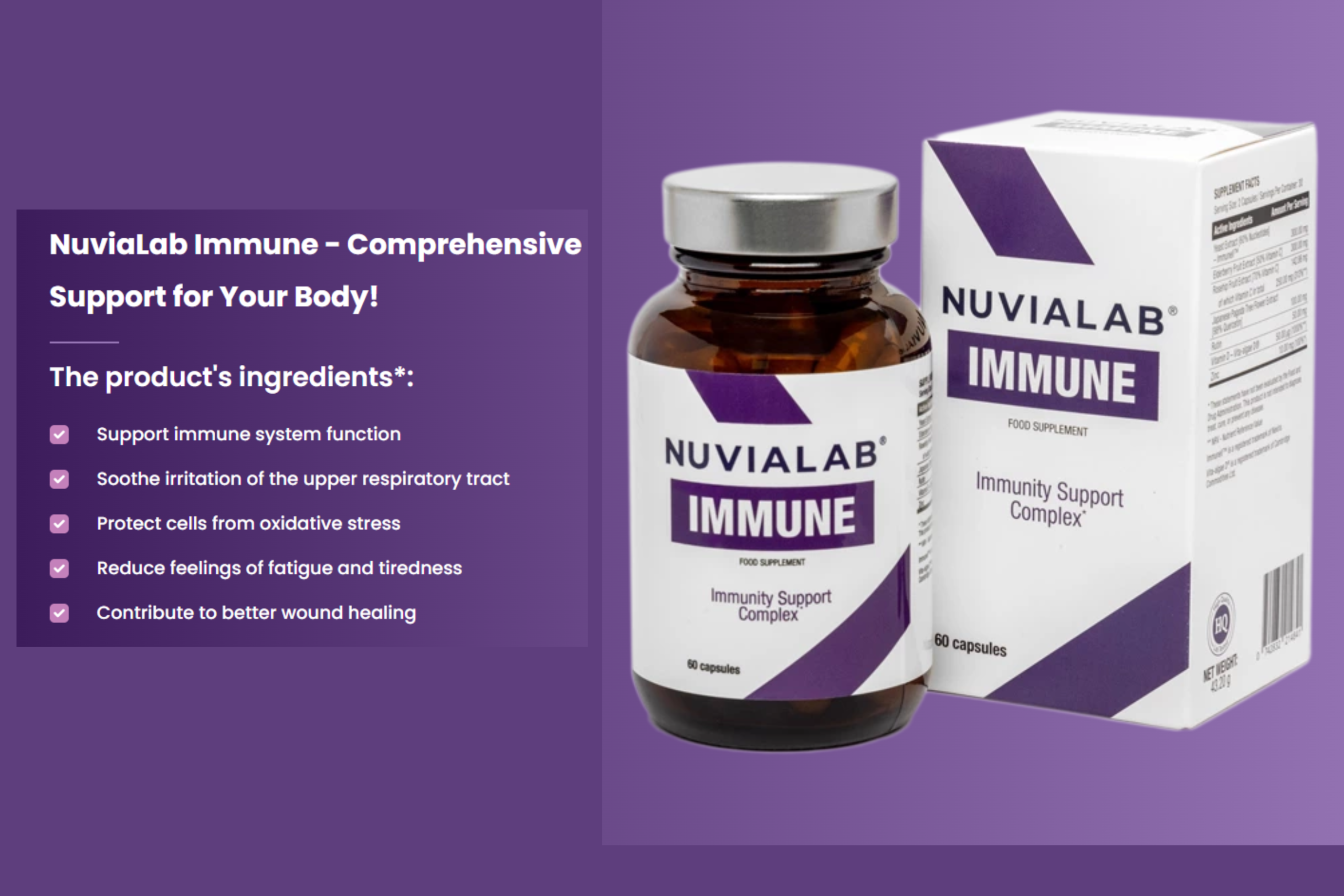 NuviaLab Immune – Immunity Support