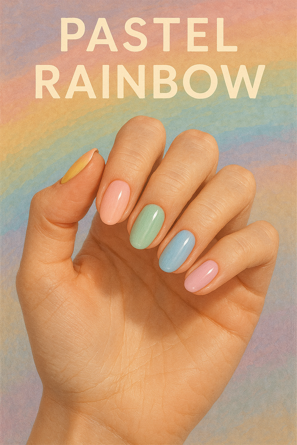 Soft Glam Vibes: The Rise of Pastel Rainbow Aesthetic in Fashion, Decor, and Summer Nails 2025