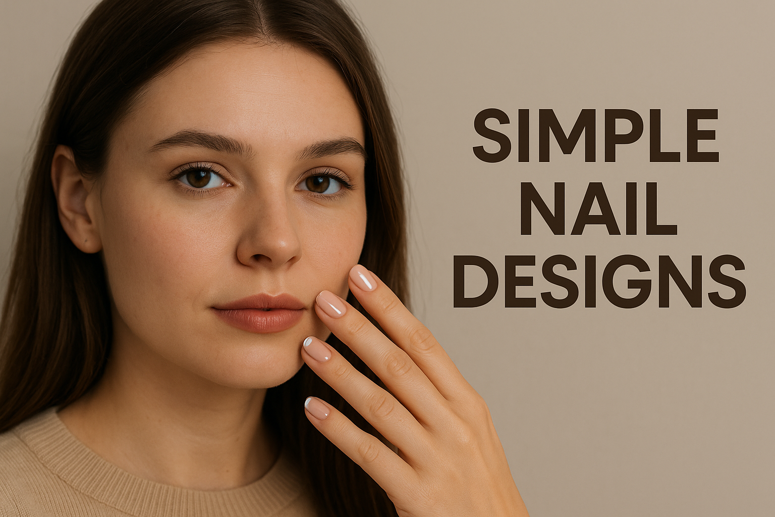 11 Effortless & Elegant Simple Nail Designs You’ll Love
