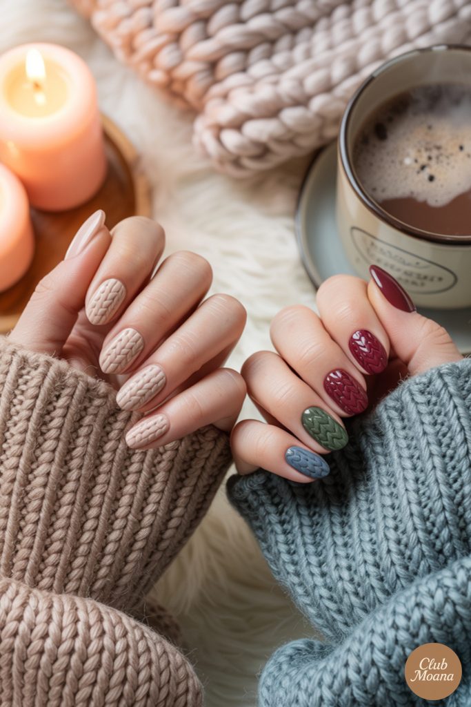 Cold Weather Nail Ideas That Are as Cozy as Your Favorite Sweater