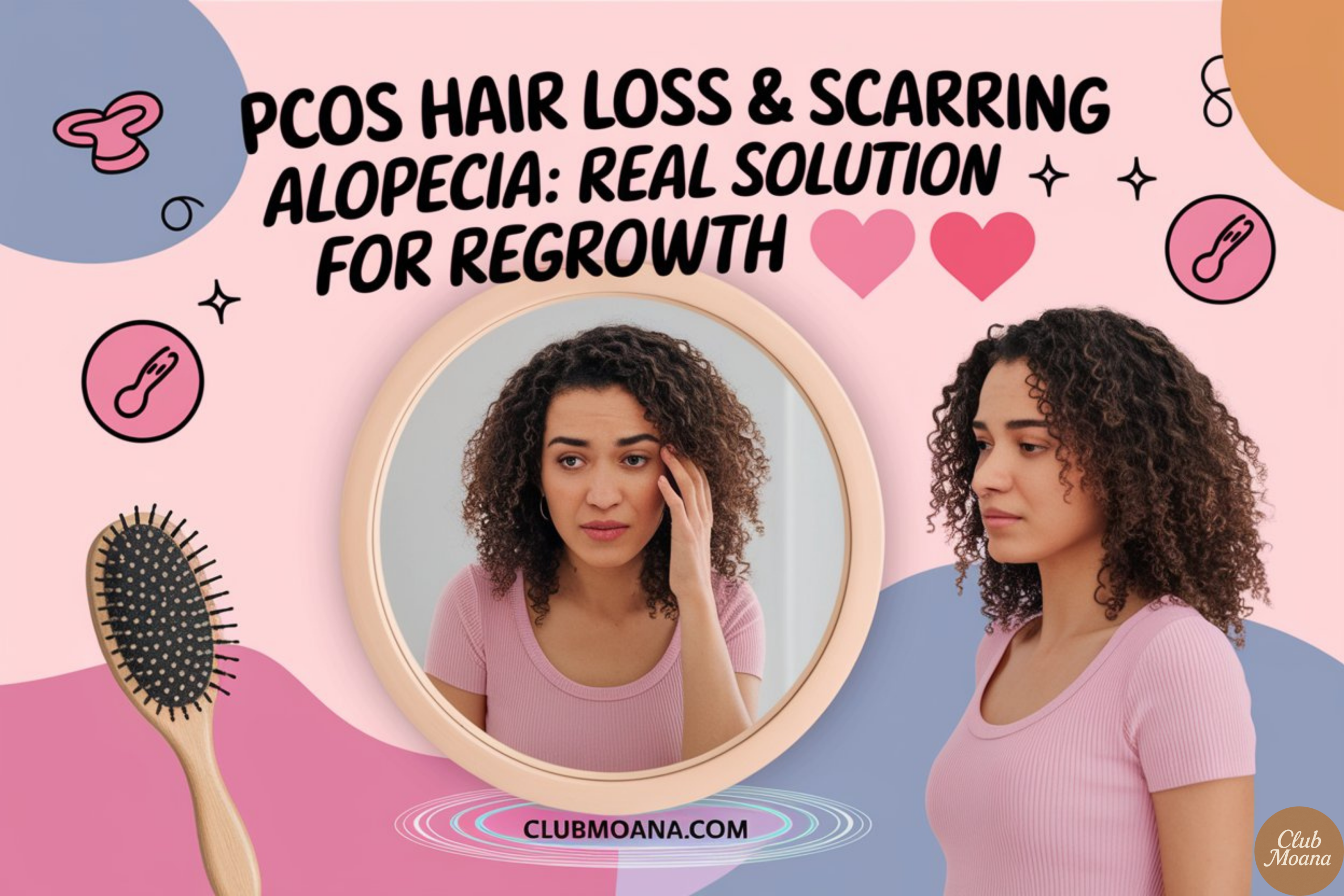 PCOS Hair Loss and Scarring Alopecia: Real Solutions for Regrowth