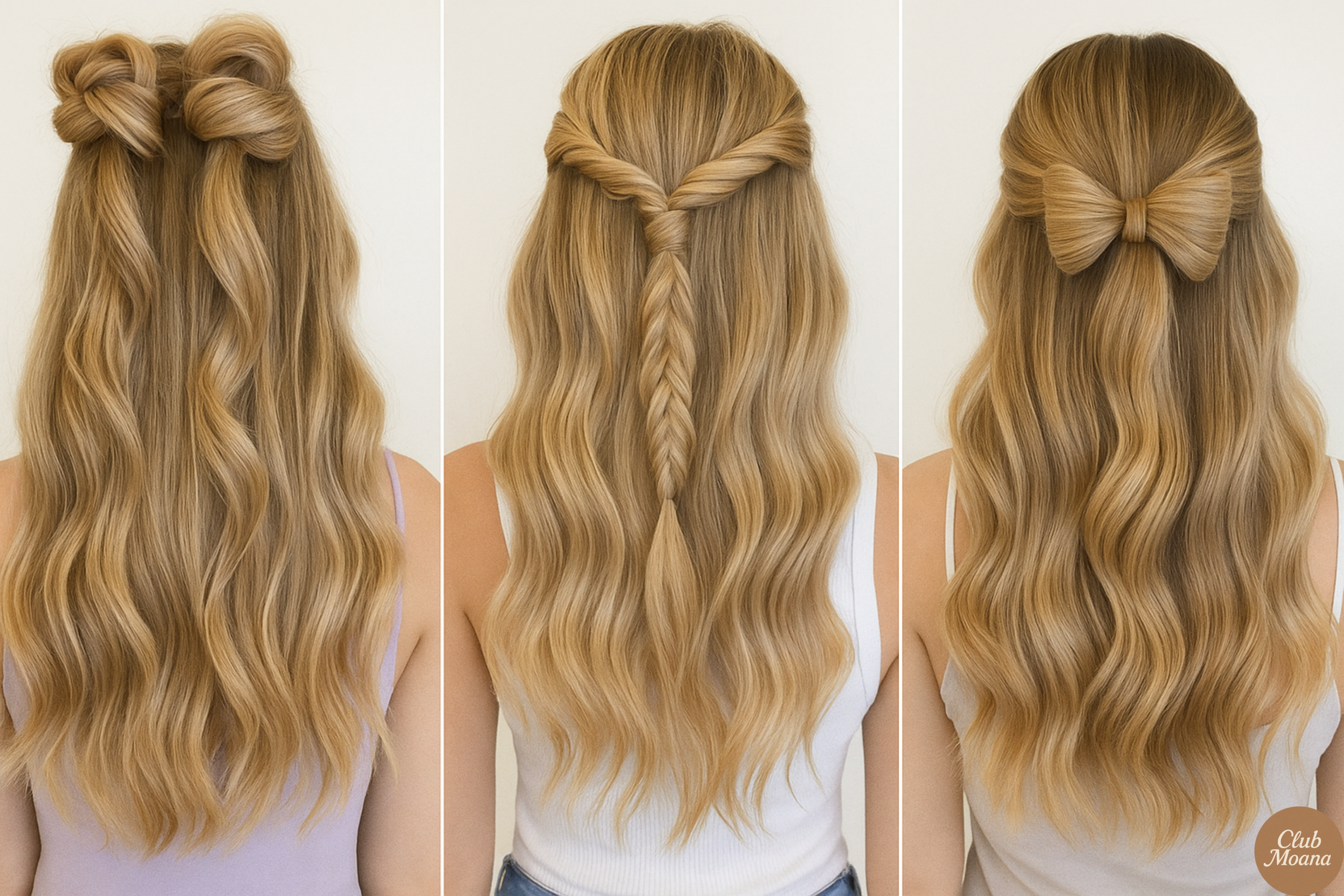 Soft waves with small top knot