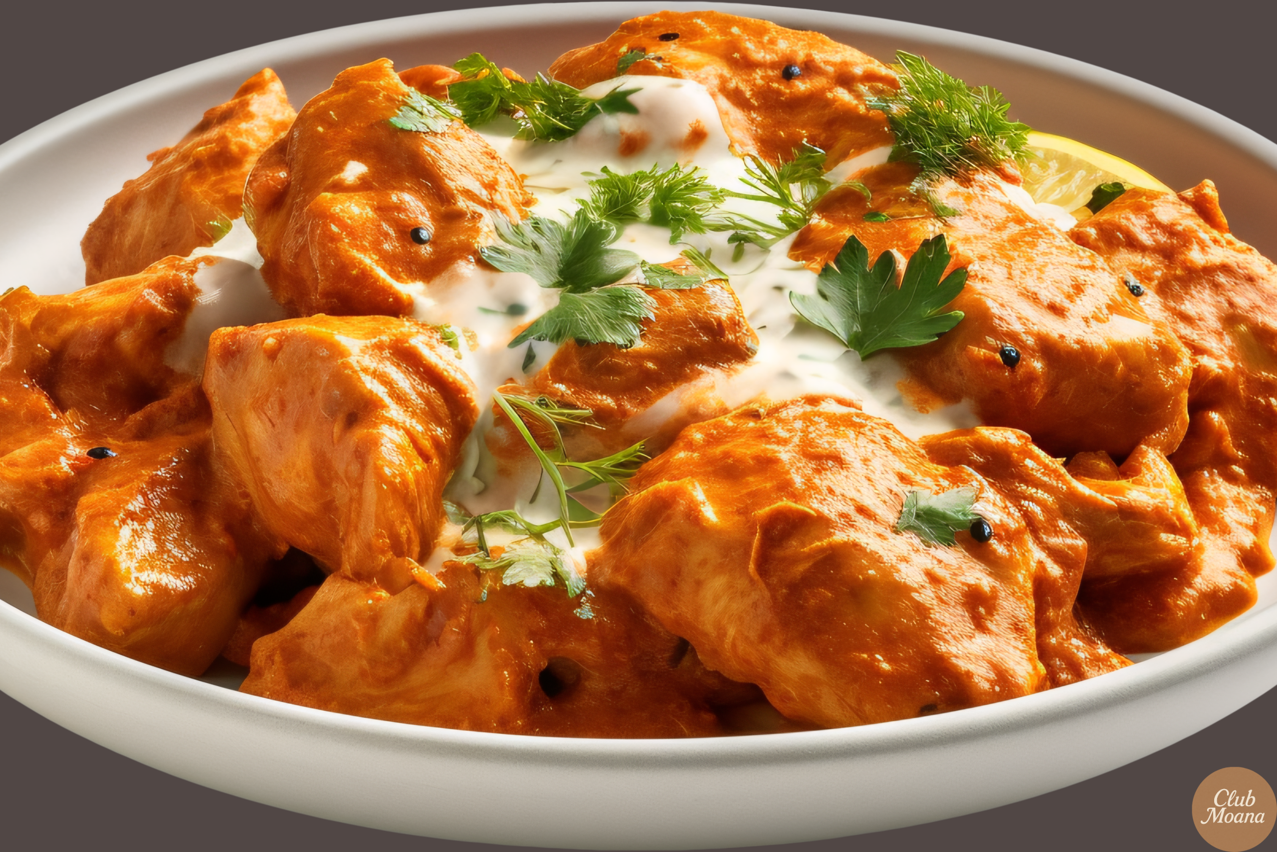 garlic butter chicken bites in a skillet