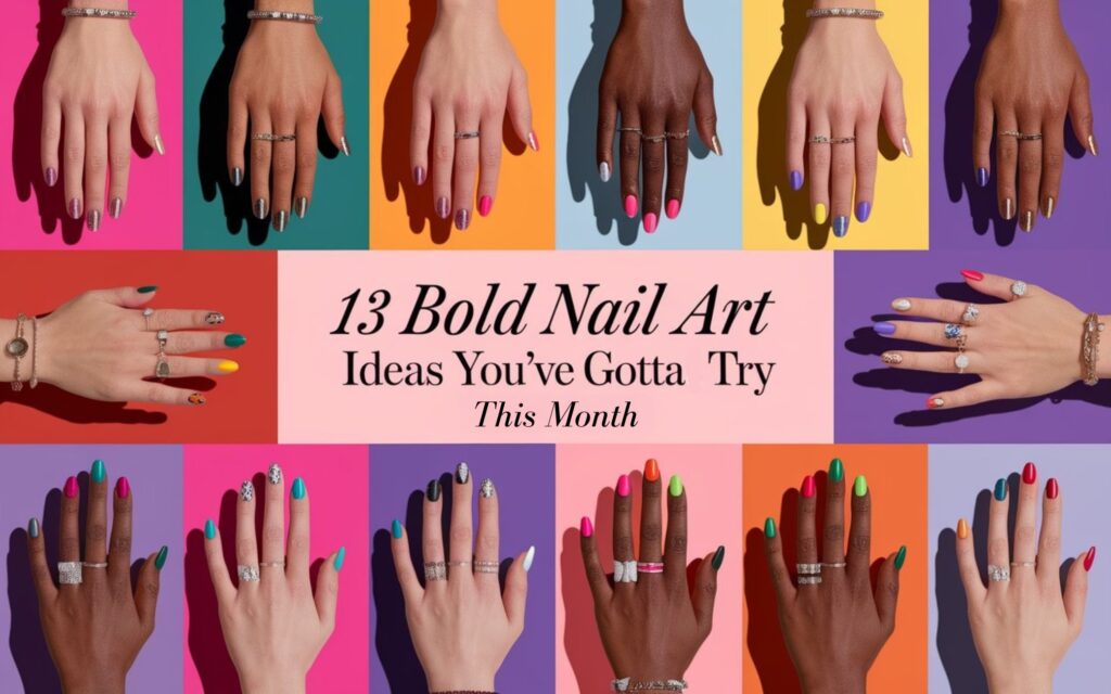 13 Bold Nail Art Ideas You’ve Gotta Try This Month