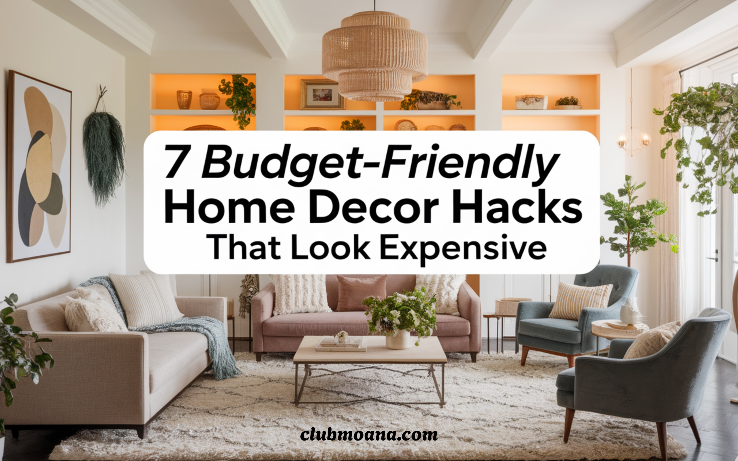 7 Budget-Friendly Home Decor Hacks That Look Expensive