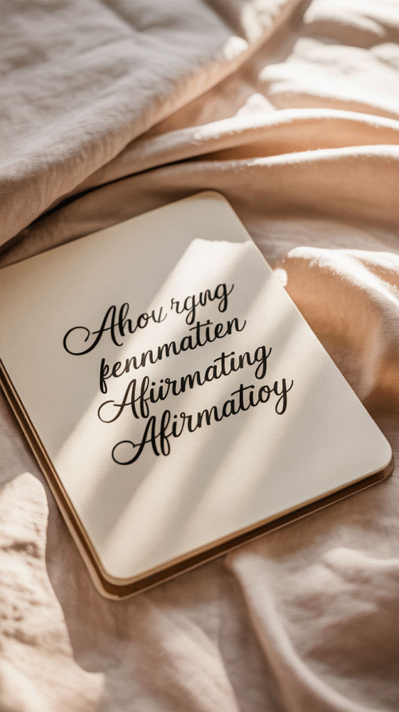 Affirmation in Handwritten Font