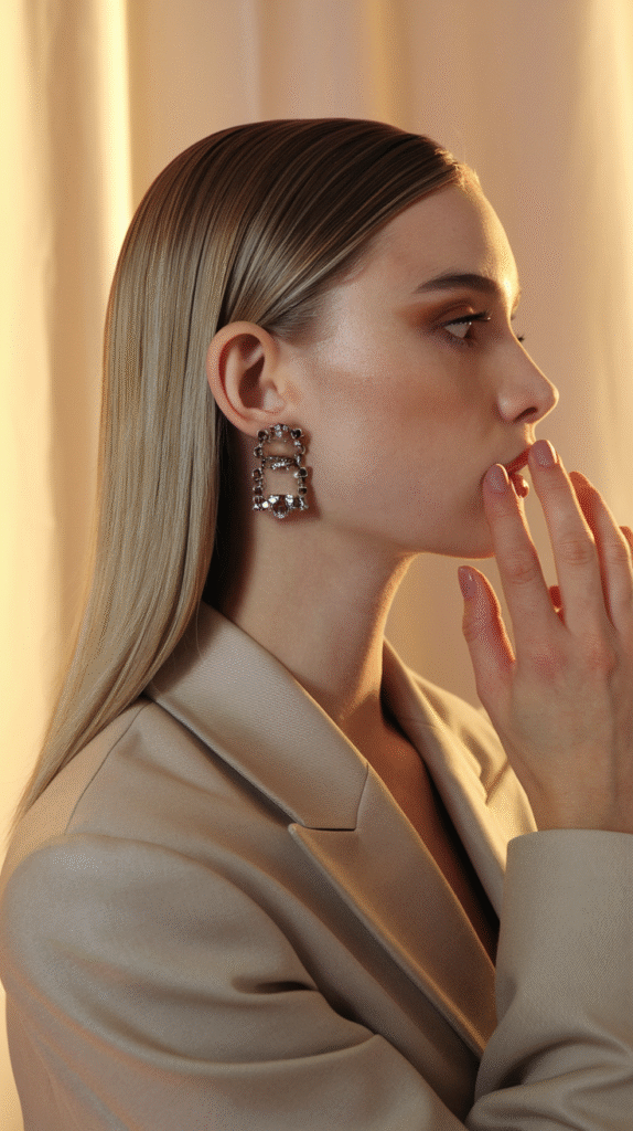 Blunt Ends with Soft Bangs