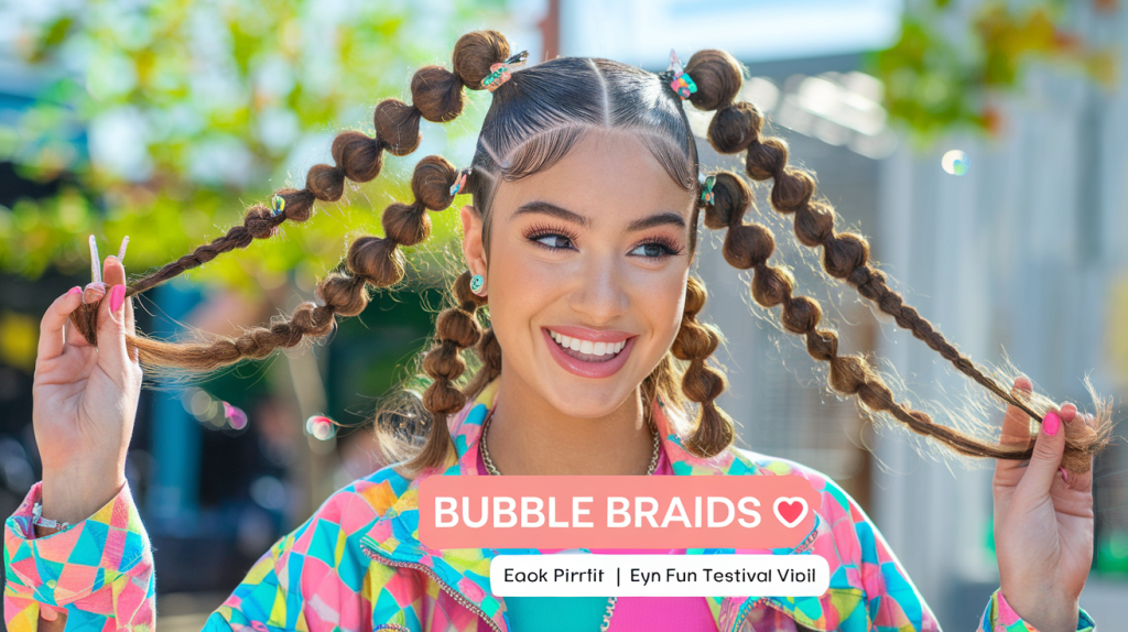Bubble Braids Playful, Fun, and Totally Scroll-Stopping