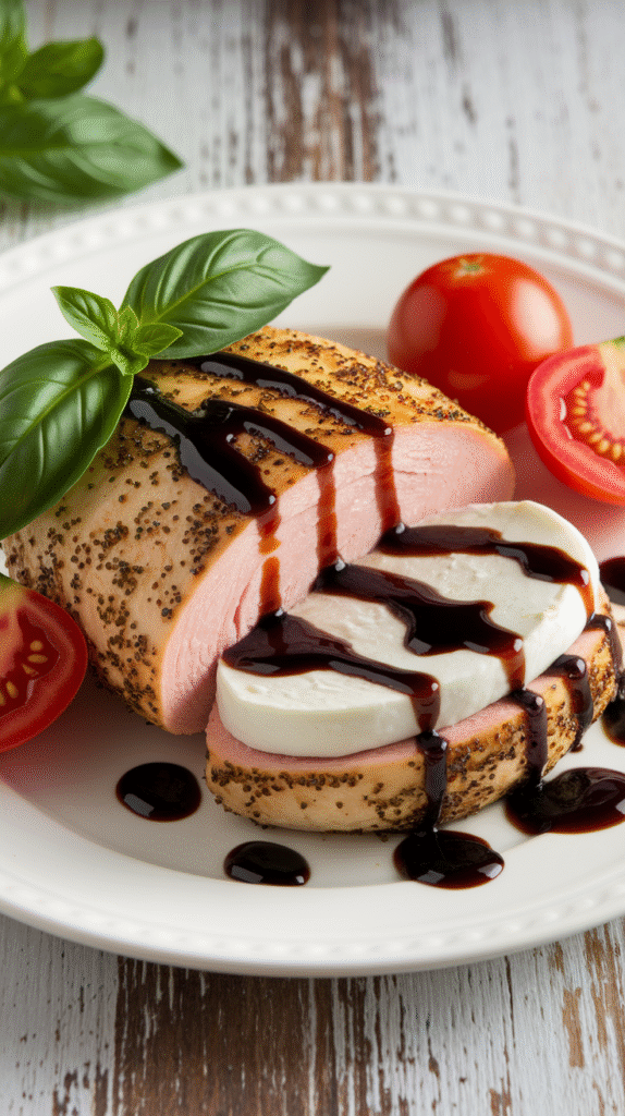 Caprese Stuffed Chicken
