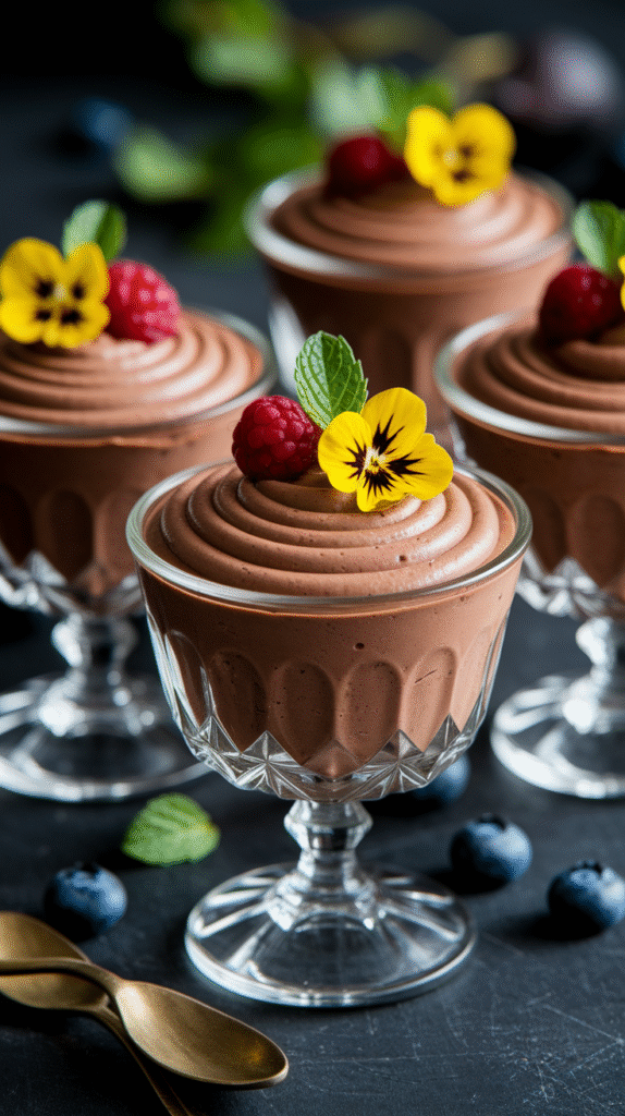Chocolate Avocado Mousse for Dessert