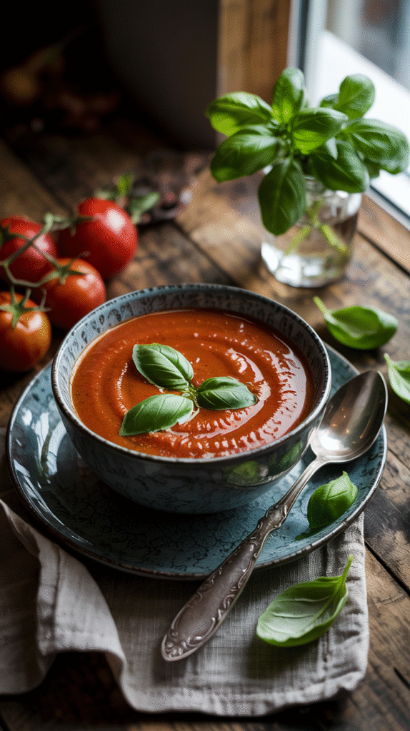 Creamy Tomato Basil Soup