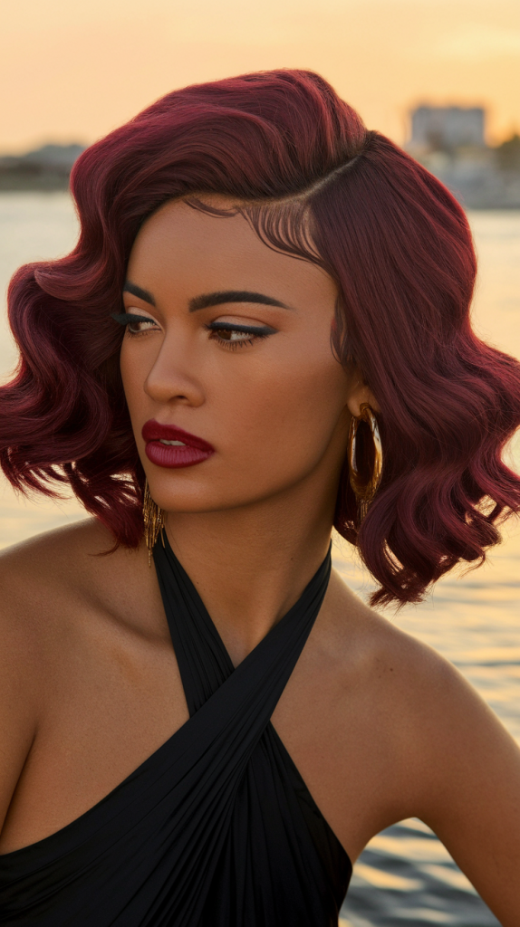 Deep Burgundy