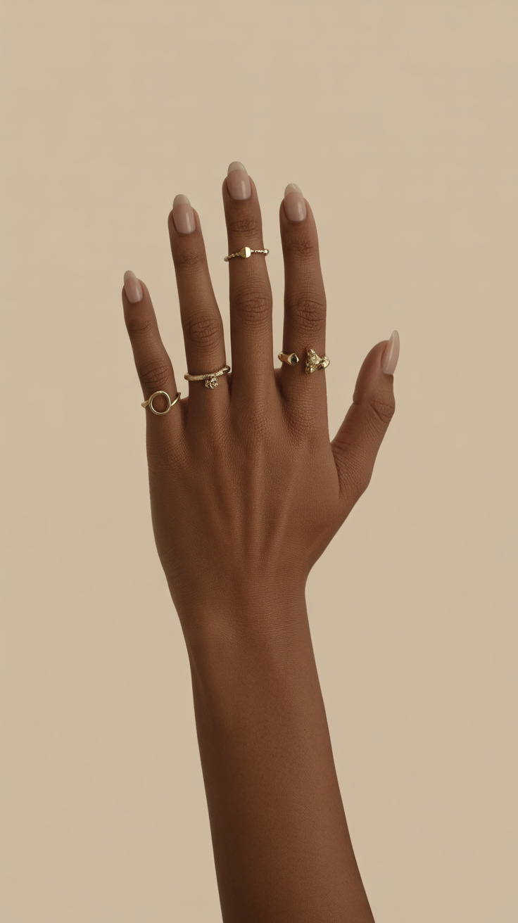 Gold Foil on Nude