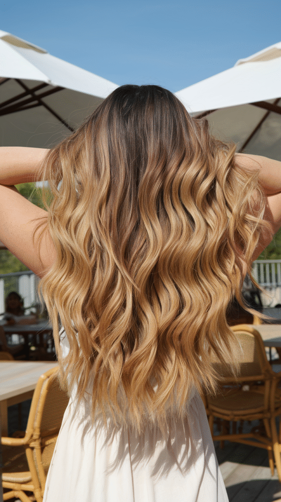 Golden Brown Balayage