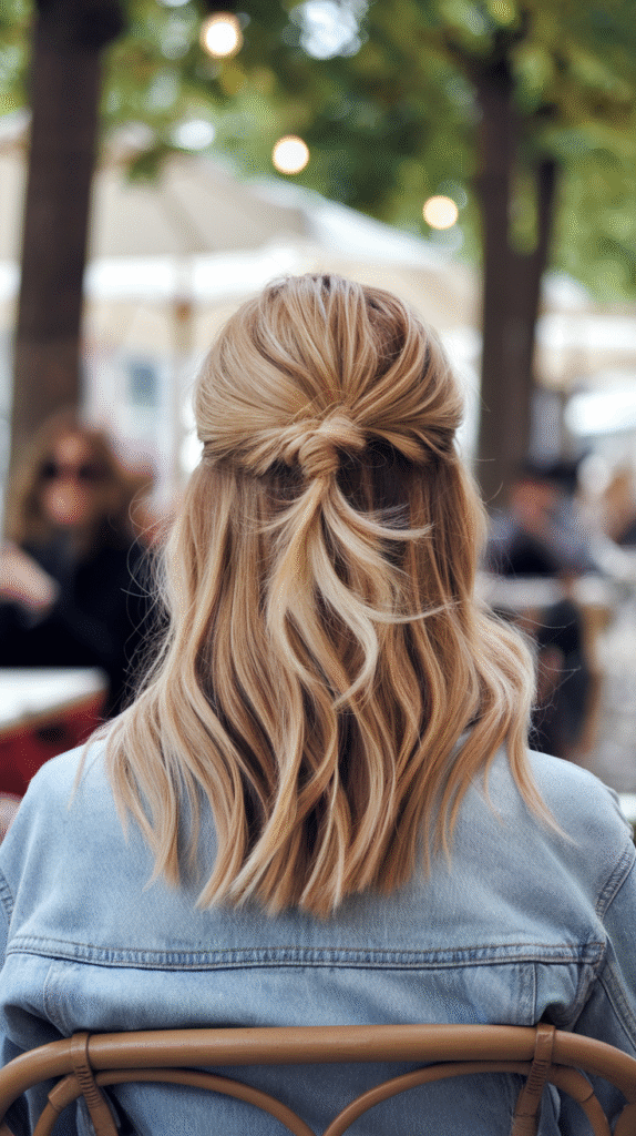 Half-Up, Half-Down = The Best of Both Worlds
