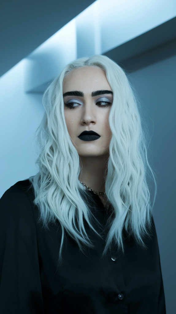 Icy Platinum Blonde