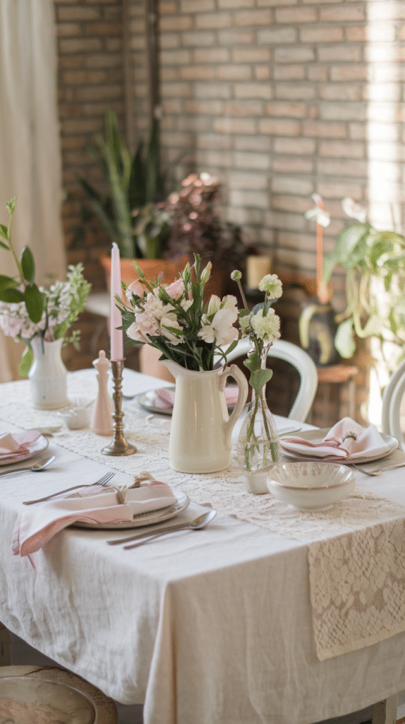 Lace & Linen Textiles – Romantic Without the Fuss