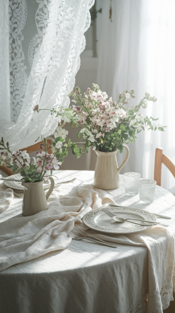 Lace & Linen Textiles – Softness That Speaks Volumes