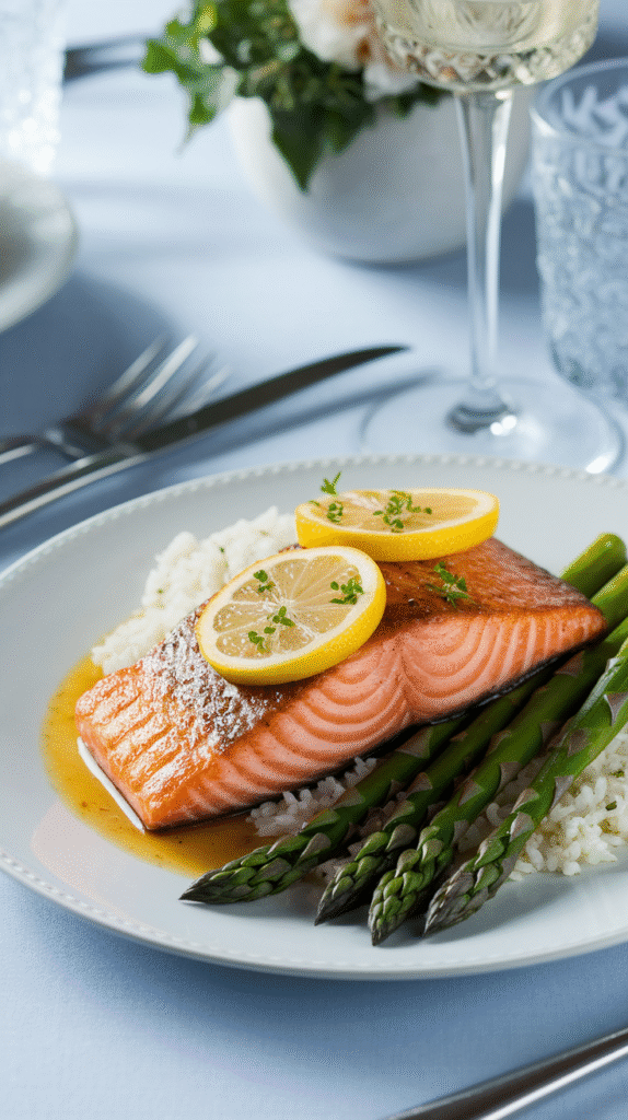 Lemon Butter Garlic Salmon