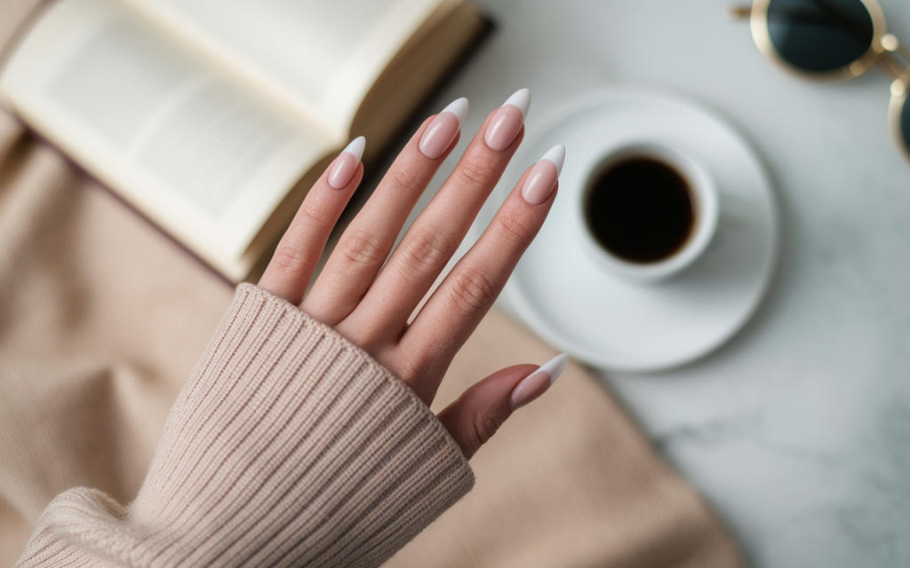 Milky Nails