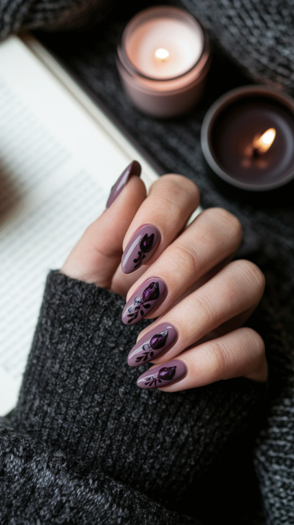 Moody Mauve & Dark Petals