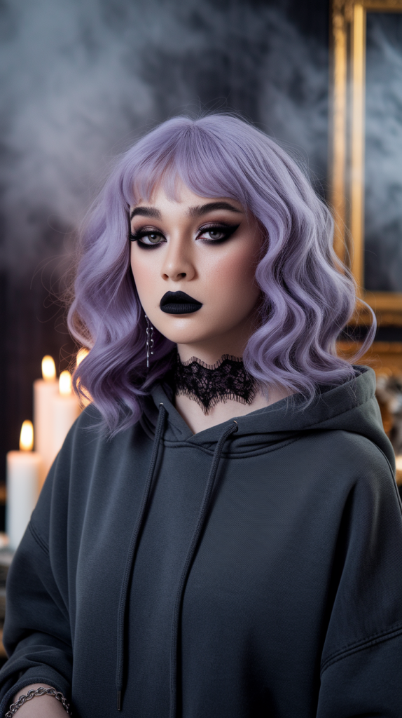 Pastel Goth Look