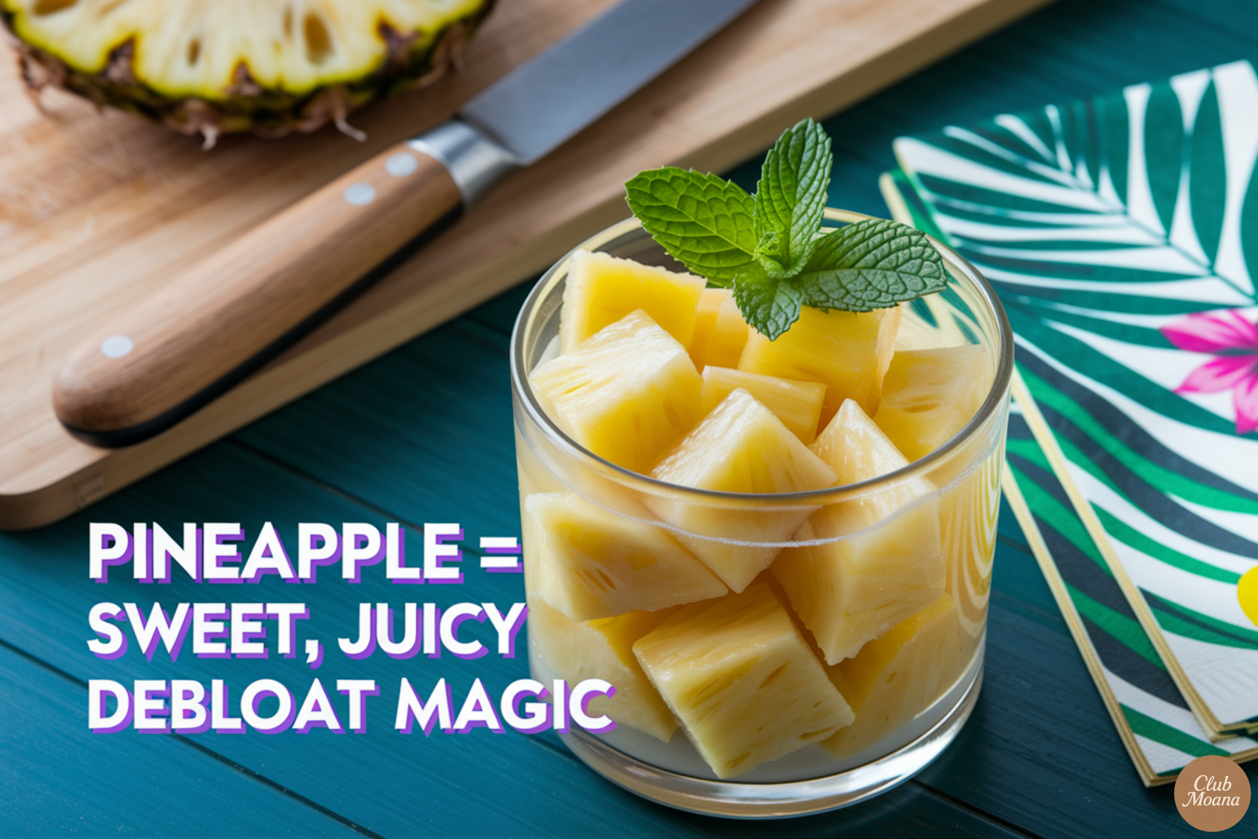 Pineapple = Sweet, Juicy Debloat Magic