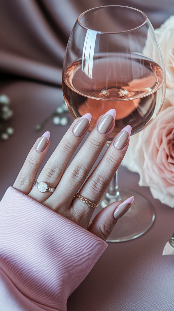 Pink French Tips
