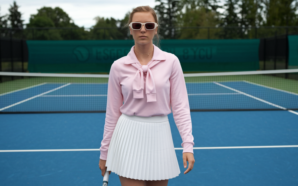 Pleated Tennis Skirts & Polos (Preppy Chic)