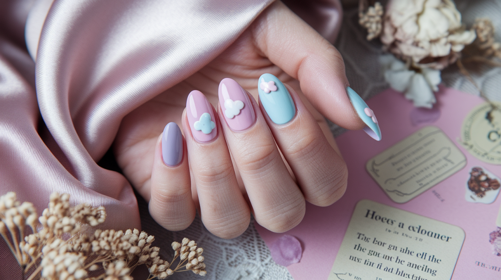 Soft Girl Nails Because Blush Tones Heal the Soul