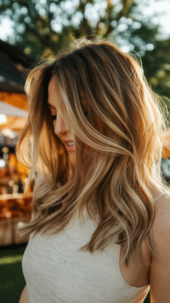 Sun-Kissed Caramel Brown