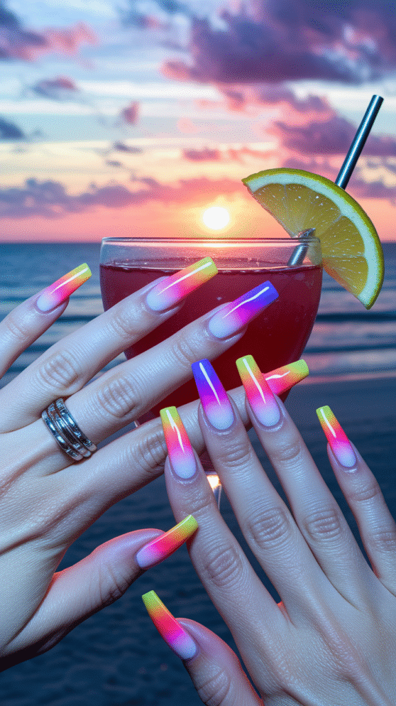 Sunset Ombre