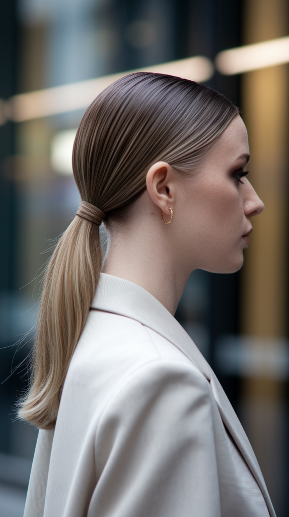 The Classic Low Pony—But Make It Chic