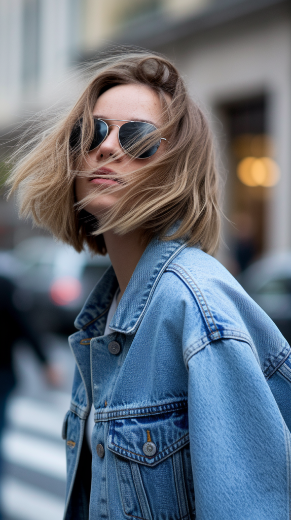 The Textured Bob (aka The 'Cool Girl' Bob)