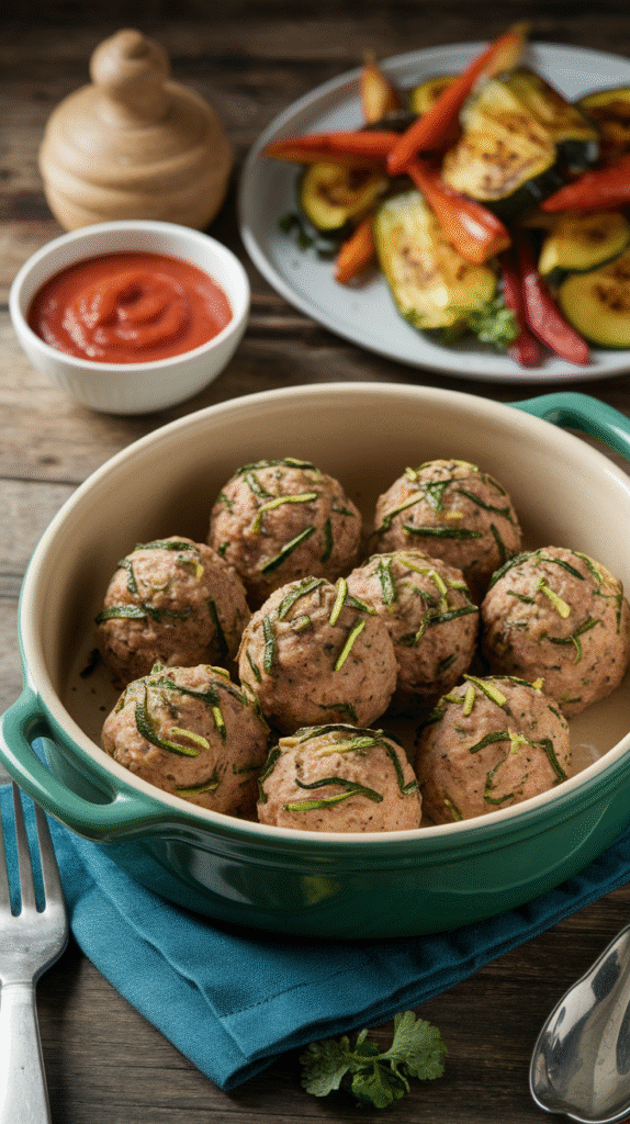 Turkey Zucchini Meatballs