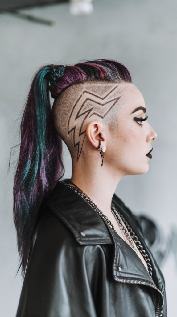 Undercut with Pattern