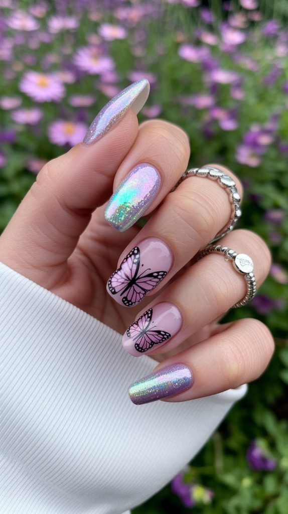 What Even Is Butterfly Glam for Nails