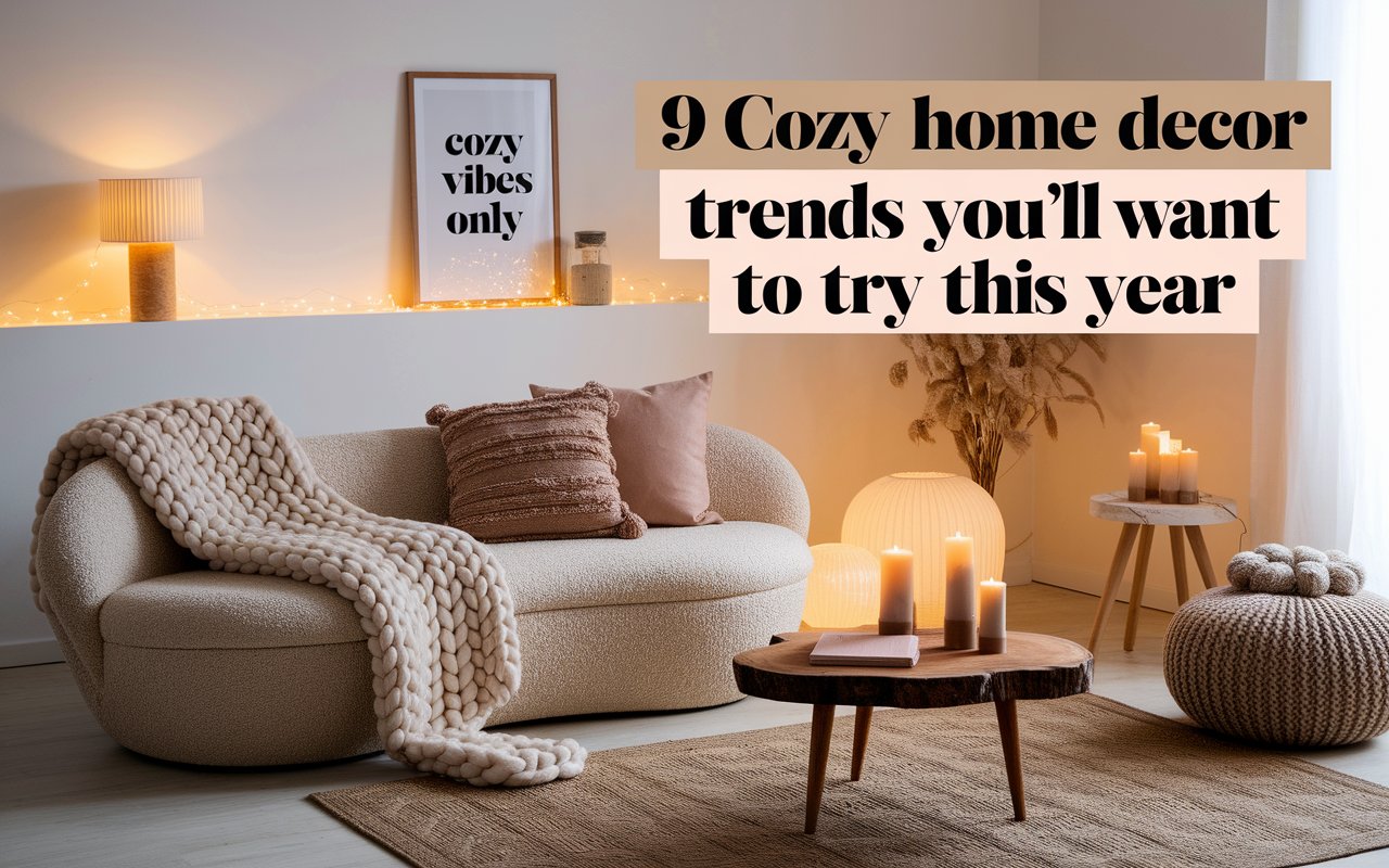 9 Cozy Home Decor Trends You’ll Want to Try This Year