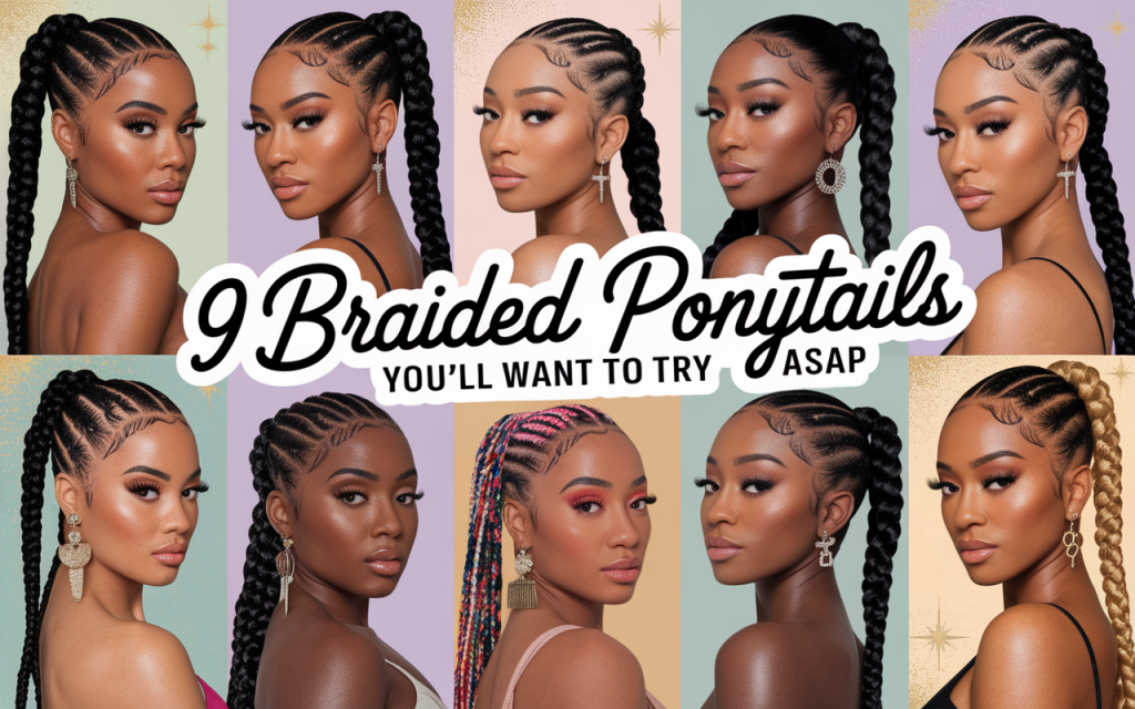 9 Braided Ponytails You’ll Want to Try ASAP