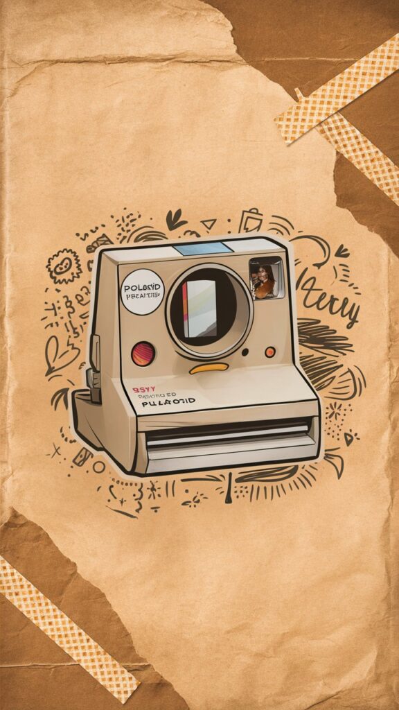 Polaroid Frames with Personal Photos