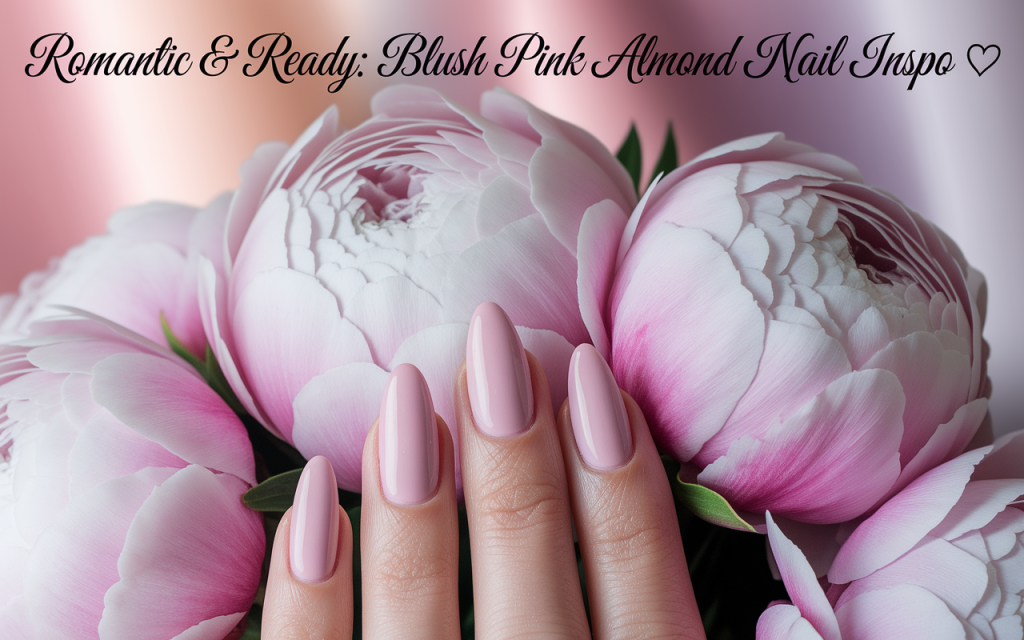 Soft Pink Almond Nails