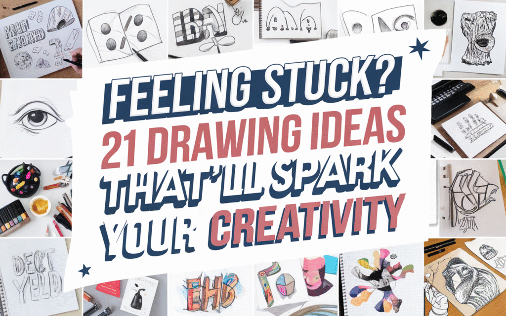 Feeling Stuck? 21 Drawing Ideas That’ll Spark Your Creativity
