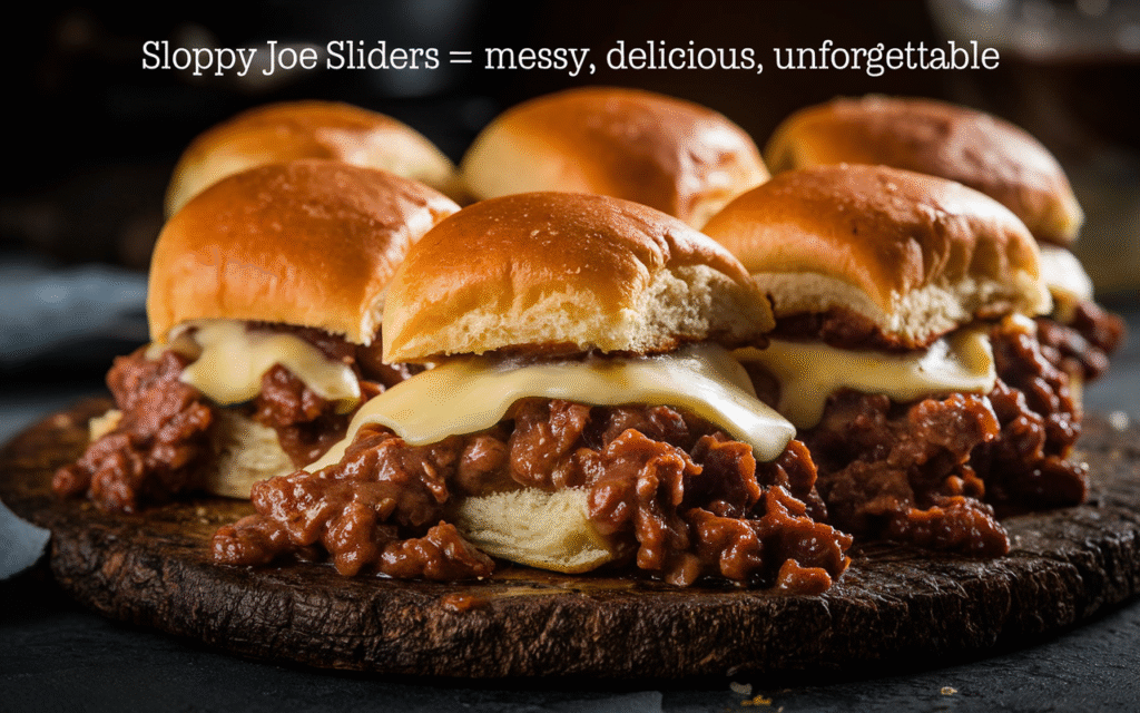 Sloppy Joe Sliders – A Hot Mess You’ll Love