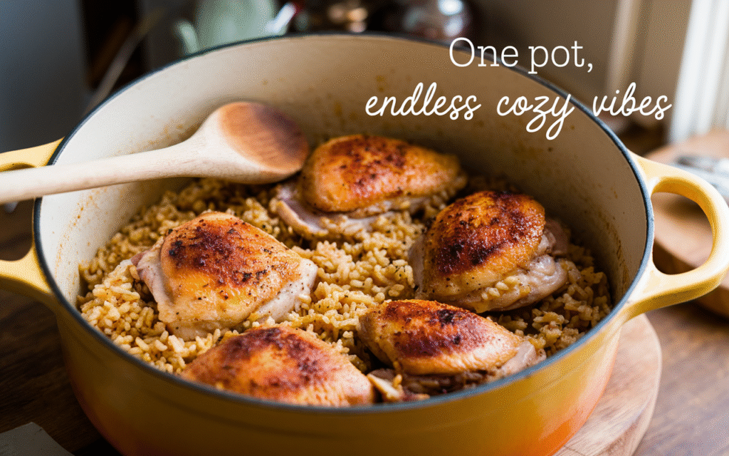 One-Pot Chicken and Rice – Lazy but Legendary