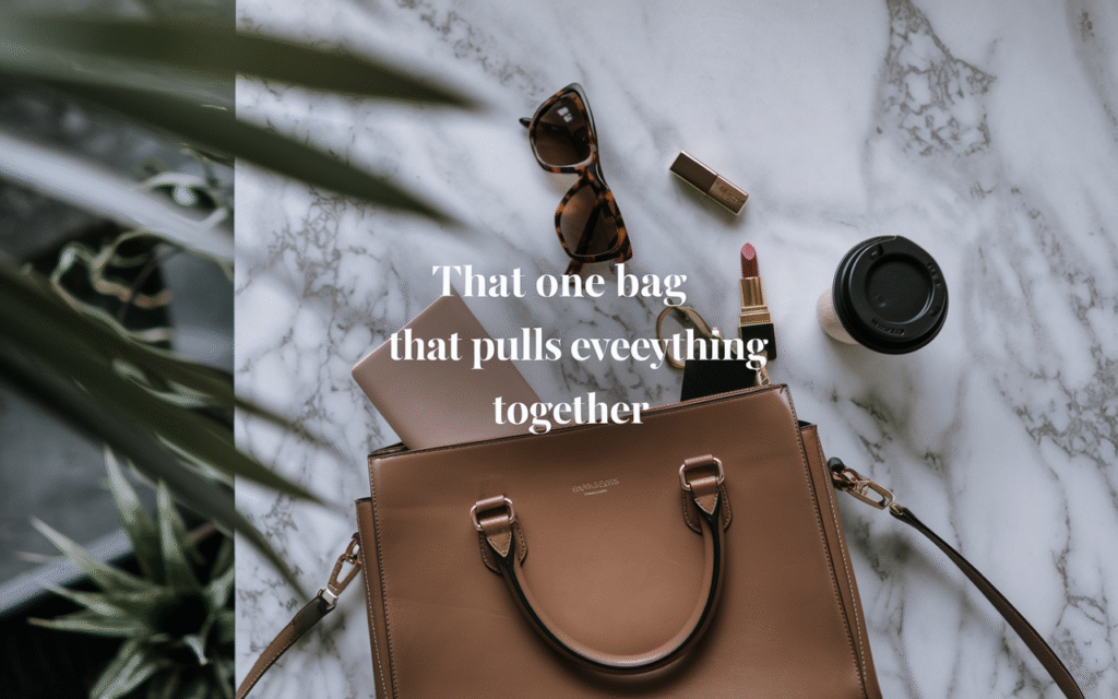 A Structured Handbag That Screams “Grown Woman”