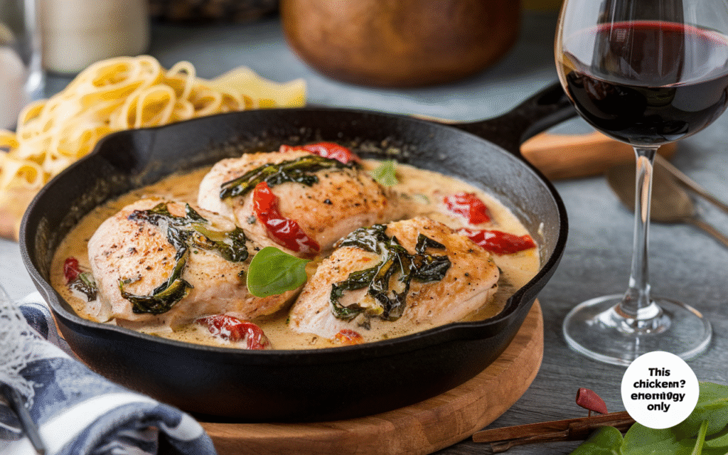 Creamy Tuscan Chicken – For the Bougie in All of Us