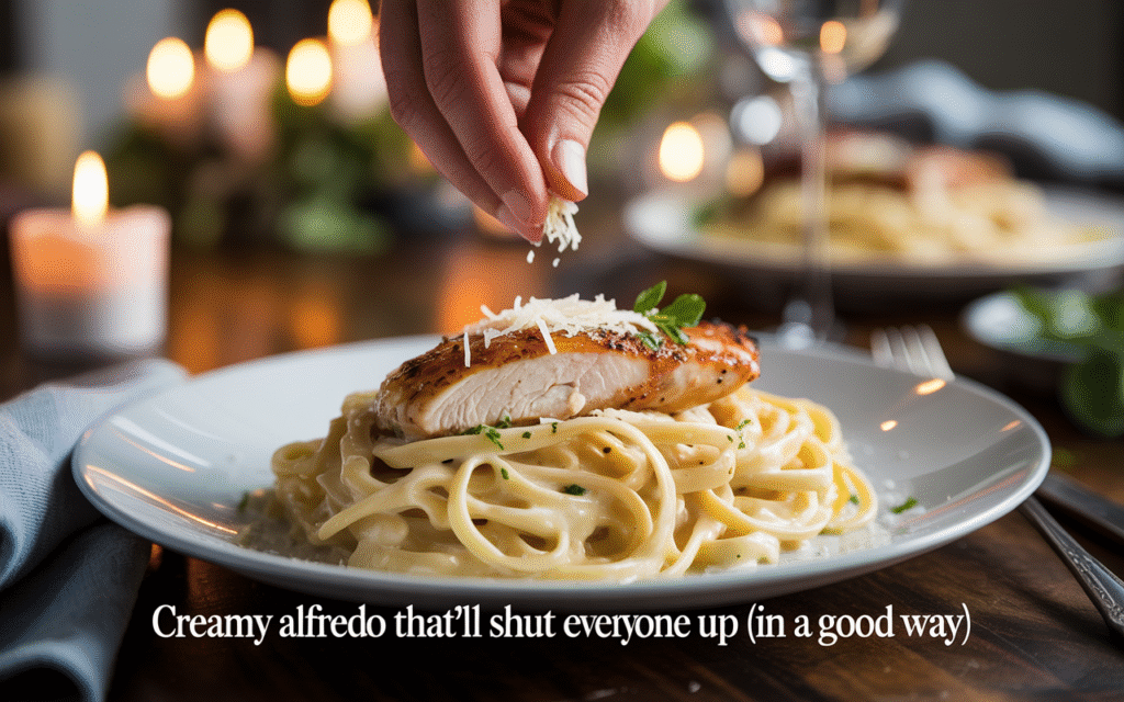 Chicken Alfredo That Doesn’t Come From a Jar