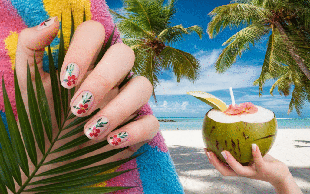 Tropical Floral Tips