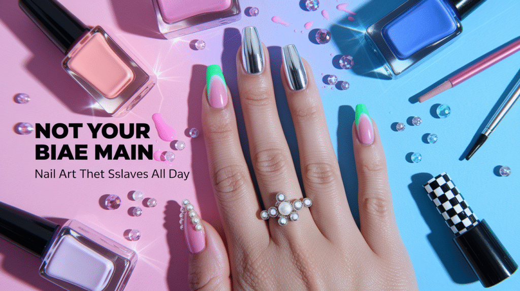 Not Your Basic Mani – Nail Art That Slays All Day